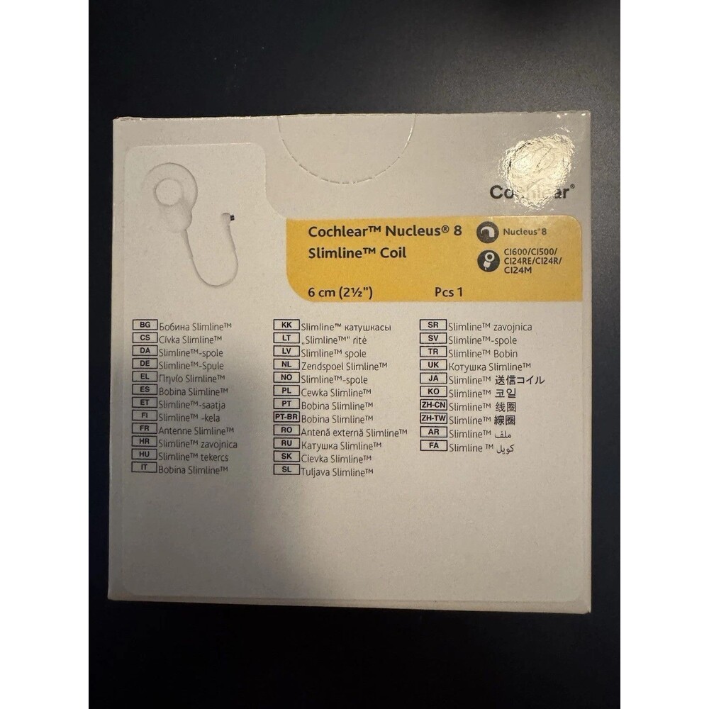 Cochlear Nucleus® 8 (N8) - 6 cm Coil (White)